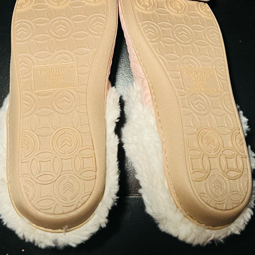 Slippers Isotonic Quilted Velour Clog NWT - Picture 6 of 15